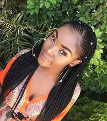 Middle part or side part your hair according to your wish. Cornrow Hairstyles 2018 Natural Curliesnatural Curlies