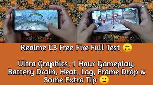 It has super amoled display with screen size of 6.4 inch. Realme C3 Free Fire Test Realme C3 Free Fire Ultra Free Fire Realme C3 Realme C3 Gaming Test Youtube