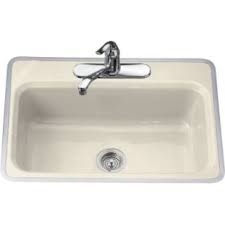 single basin cast iron kitchen sink