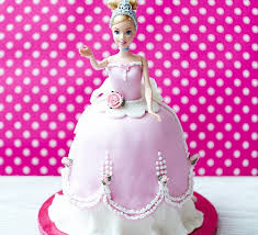 You can mix up your barbie doll with a mermaid and make a barbie mermaid cake. Pretty Princess Cake Recipe Bbc Good Food