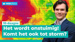 Het wordt onstuimig! Komt het ook tot storm? | 10-daagse - YouTube