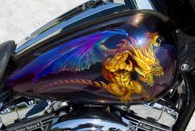 Tank Blue Dragon Custom Motorcycle Paint Jobs Custom Paint Motorcycle Motorcycle Painting