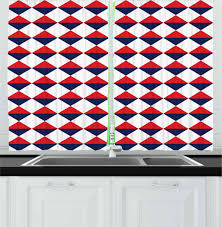americana kitchen curtain wayfair