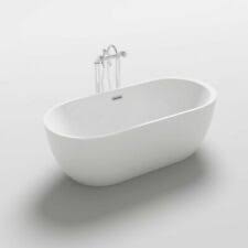 Badewanne komplett set freistehende badewanne standarmatur home deluxe. Freistehende Badewannen Gunstig Kaufen Ebay