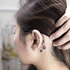 Flash Tattoos For Women Ideas And Designs For Girls Tiny Tattoos For Women Rose Tattoo Behind Ear Flash Tattoos For Women