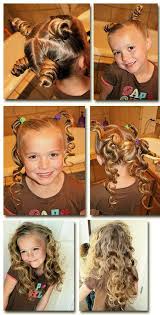 Comb the ponytail to make sure there are no tangles. Make Hair Curly With Knots Hair Styles Kids Hairstyles Little Girl Hairstyles