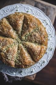 Orange And Vanilla Baklava Cake Recipe Food Baklava Sweet Recipes