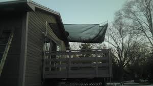 Protect yourself and your garden seating area from heavy sunshine and light rain with a garden canopy from b&q. Cheap Fast Diy Deck Or Patio Awning Canopy 5 Steps Instructables