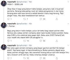 Artinya belum apply for course, silahkan cari course yang akan diikuti lalu klik apply for course. Lelaki Ini Kongsi Tips Bagaimana Nak Mohon Kerja Selepas Pengajian Sangat Berguna