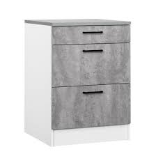 Pensez à installer un tiroir casserolier. Meuble Bas De Cuisine Pas Cher But Fr