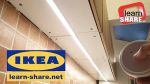 Ikea Kitchen Lighting Omlopp How To Install Countertop Led Light Ikea Kitchen Lighting Kitchen Lighting Ikea Kitchen
