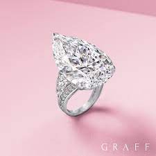 The Extraordinary Gift Of A Graff Jewel A 38 Carat D Flawless Pear Shape Diamond Ring Gr Unique Diamond Rings Ladies Diamond Rings Pear Shaped Diamond Ring