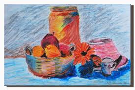L Arte E I Suoi Colori Natura Morta Con Pastelli A Olio Pastelli A Olio Pastelli Dipingere Idee