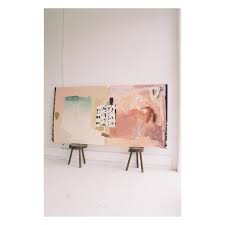 Diptych Underway Ready For Framing Swipe Across Twiins Diptych Art Large Wall Art