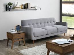 What makes a modern sofa a modern couch? Bella 3 Seater Sofas Couch Grey Fabric On Sale