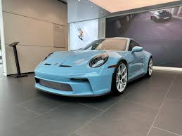 Image result for Gulf Blue 2025 Porsche