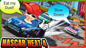 Nascar heat 4 sidesteps a lot of the flaws of past iterations in the burgeoning series by learning from them. Let S Go Racing With Nascar Heat 4 Split Screen 2 Player Action Father Vs Son Youtube