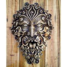 The most common green man statue material is jade. Lucas Stone Gothic Green Man Plaque Birstall
