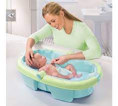 This baby bath towel absorbs temperature directly and retains 250 times more water absorption than conventional cotton. Buy Summer Infant Newborn To Toddler Fold Away Baby Bath At Argos Co Uk Visit Argos Co Uk To Shop Online For Baby Baths Baby Ba Summer Baby Baby Bath Newborn