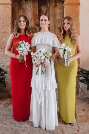 A Ruffled Erdem Dress For An Intimate Fiesta Wedding At A Mallorcan Finca In 2020 Bridesmaid Dress Colors Bridesmaid Dresses Dresses