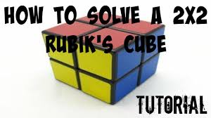 How To Solve The 2x2 Rubik S Cube With Just 2 Algorithms Rubiks Cube 2x2 Rubik S Cube Cube