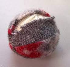 Homemade Dryer Balls Made From Old Wool Sweater Or Socks And Wool Yarn Wool Dryer Balls Wool Crafts Wool Balls