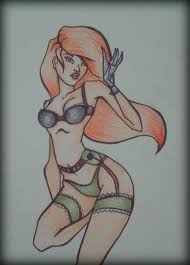 Drawing Kim Possible by Ana Maxim 