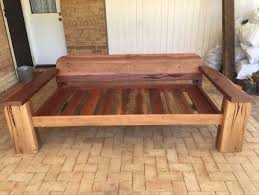 It is built from primed h3 losp (light organic solvent. Timber Outdoor Daybed Brisbane