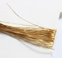 Wholesale 24K Gold Plated Brass Wire DIY Jewelry Wire for Bracelet Necklace  Accessories