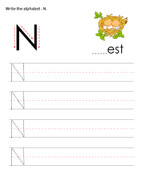 When you are teaching letters to your child, make sure that you get to the end of the alphabet. Learn To Write Alphabet N Write Capital Letters N Alphabet Writing Alphabet Writing Practice Writing Practice