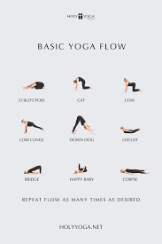 Basic Yoga Flow Basic Yoga Yoga Flow Yoga Poses For Beginners