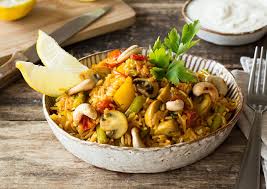 Bunte Gemuse Paella Rezept Hellofresh Gemuse Paella Paella Rezept Rezepte