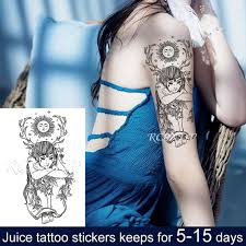 No matter if you want a first tattoo or the seventh, consider your back as a all forms of body arts and especially tattoos are fun. Waterproof Temporary Juice Tattoo Sticker Egypt Eye Flower Tower New World Order Flash Tatoo Fake Tatto Art For Men Women Temporary Tattoos Aliexpress