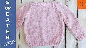 Measure the person who is going to wear the sweater, accurately. How To Knit A Sweater For Children Aged 2 4 Years Step By Step