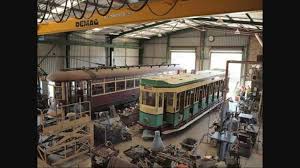 Abandoned Trams Melbourne Victoria Australia Sydney City Melbourne Tram Victoria Australia