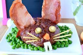 Abstinence does not include meat juices and liquid foods made from meat.ďż˝thus, such foods as chicken broth easter is the principal feast of the ecclesiastical year. Easter Food Ideas Easter Bunny Bbq Meatloaf West Via Midwest