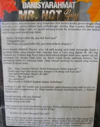 The heroine expressed her disgust for you! Sinopsis Novel Mr Hot Guy Alkhuli
