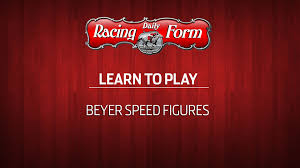 Drf Learn To Play Beyer Speed Figures
