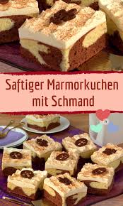 Saftiger Marmorkuchen Mit Schmand Rezept Kuchen Und Torten Rezepte Kuchen Rezepte Einfach Marmorkuchen Mit Schmand