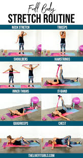 Full Body Stretch Routine Daily Stretch Routine For Flexibility Full Body Stretch Full Body Stretching Routine Stretch Routine