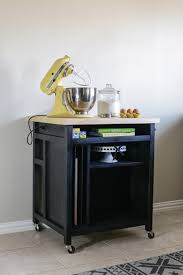diy rolling kitchen island