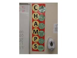 Champs Behavior Wall Chart