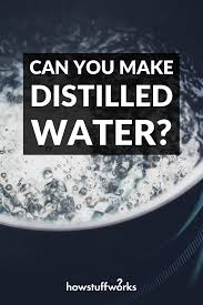 But did you know that you don't need to spend money on expensive it sets out some of the disadvantages of drinking distilled water for long periods of time. How To Make Distilled Water Distilled Water How To Make Water