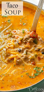 The Best Taco Soup Beef Soup Recipes Easy Soup Recipes Mexican Soup Recipes