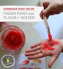 What colors mixed make green? Paint Recipe For Kids Homemade Finger Paint
