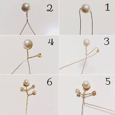 ナチュラル可愛い 小枝アクセサリー の作り方 marry マリー diy hair accessories hair accessories beads and wire