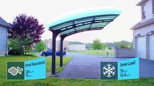 Karl är en carport med plats för en bil. Palram Arizona Wave 19 X 16 Ft Double Carport Gardensite Co Uk