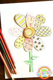 Cut all the parts out. Printable Flower Template Print Cut Out Flower Petals Stem More Kab