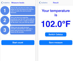 The app uses the infrared sensor of your phone to get the data. Detectsfever App Promises To Measure Your Temperature Using Just Your Iphone Obvious Sham Imedicalapps