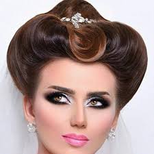 Jg Indian Bridal Hairstyles Ballroom Hair Bridal Hair And Makeup